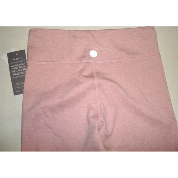 New Womens S Yoga High Waist Leggings Threads 4 Thoughts Pink Space Dye Soft NWT - Picture 5 of 6